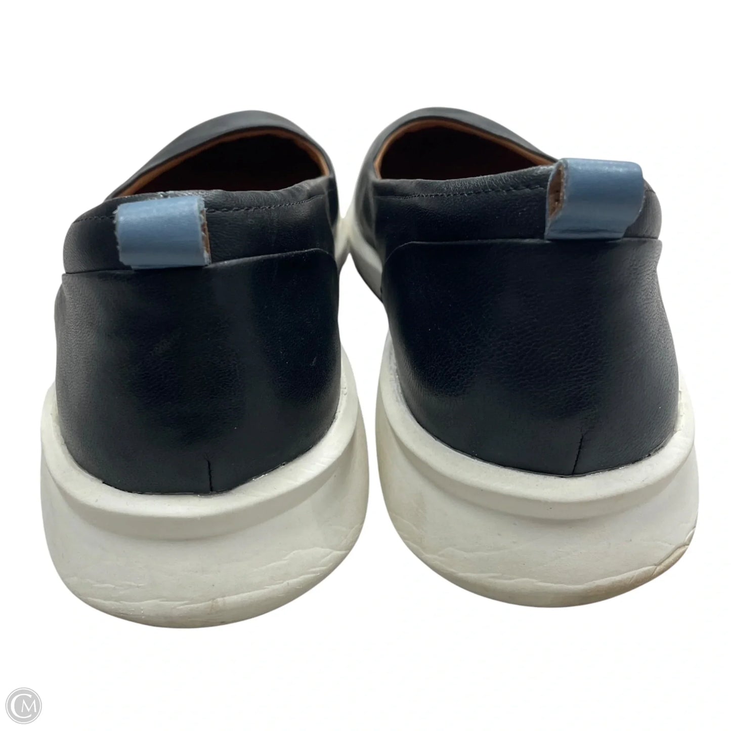 Shoes Flats By Clarks In Black, Size: 12