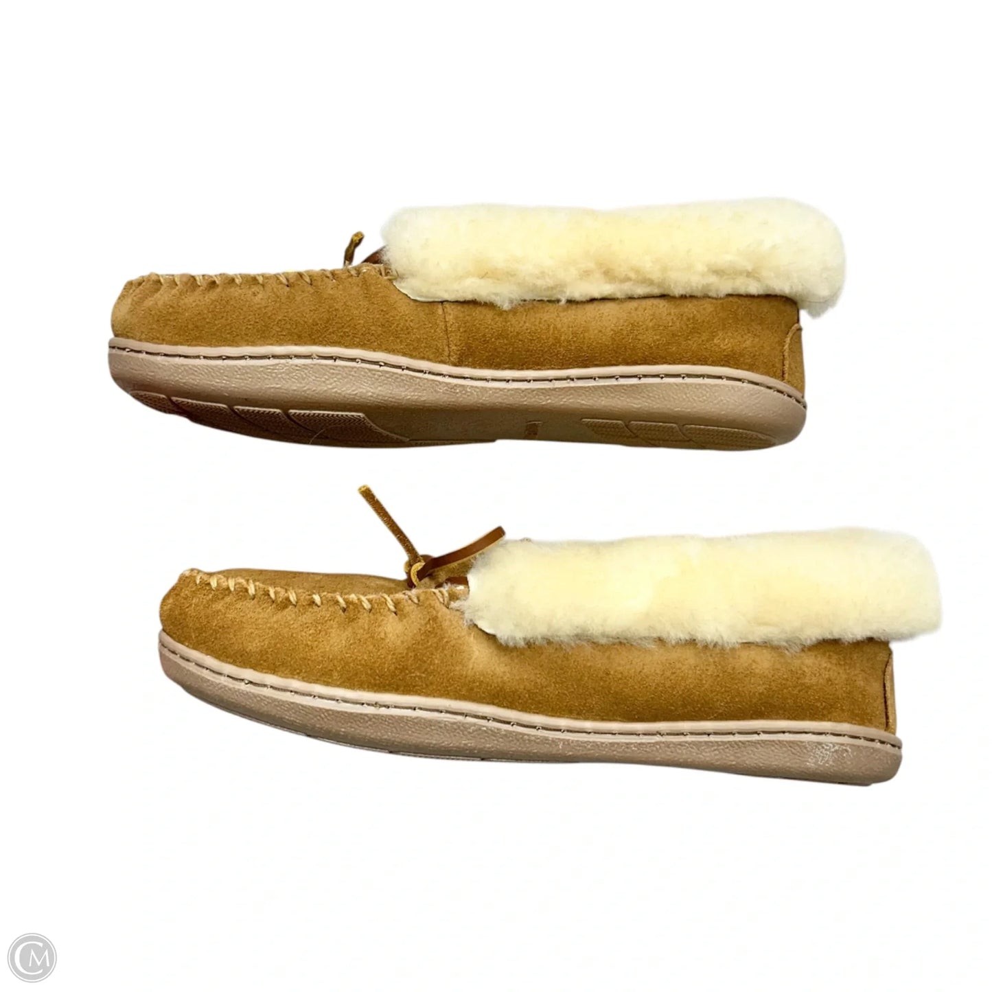 Slippers By Minnetonka In Tan, Size: 7.5
