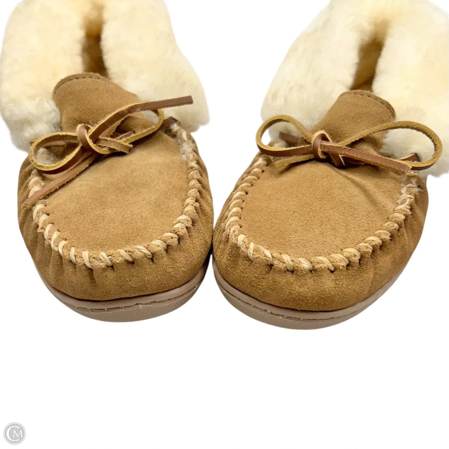 Slippers By Minnetonka In Tan, Size: 7.5