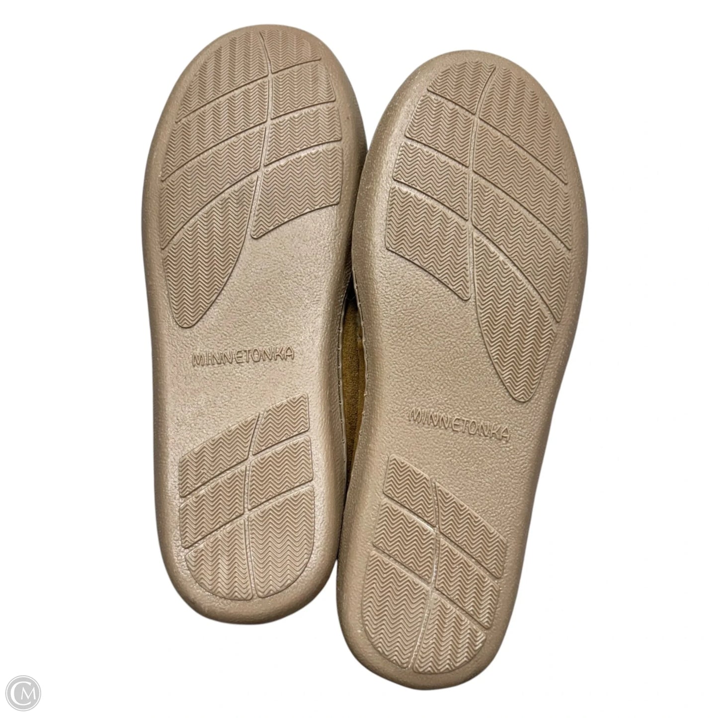 Slippers By Minnetonka In Tan, Size: 7.5