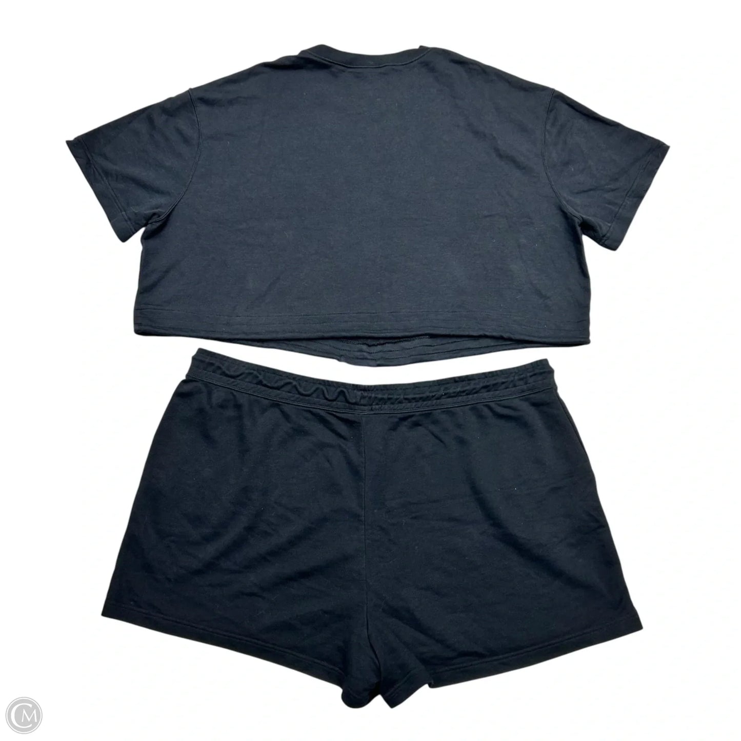Lounge Set Shorts By Nike Apparel In Black, Size: 3x
