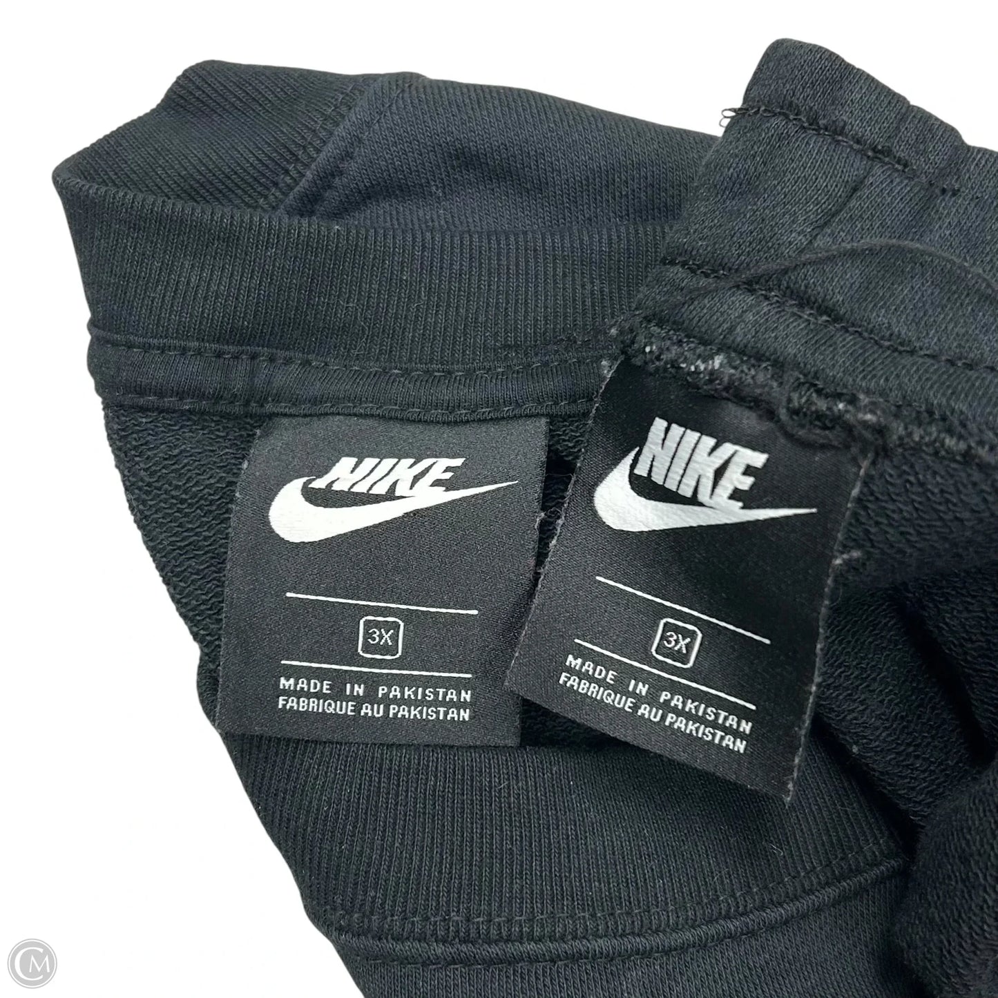 Lounge Set Shorts By Nike Apparel In Black, Size: 3x