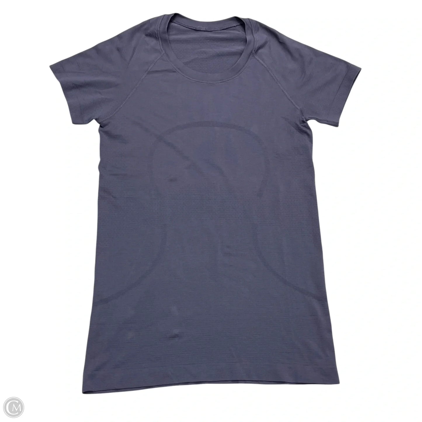 Athletic Top Short Sleeve By Lululemon In Purple, Size: M