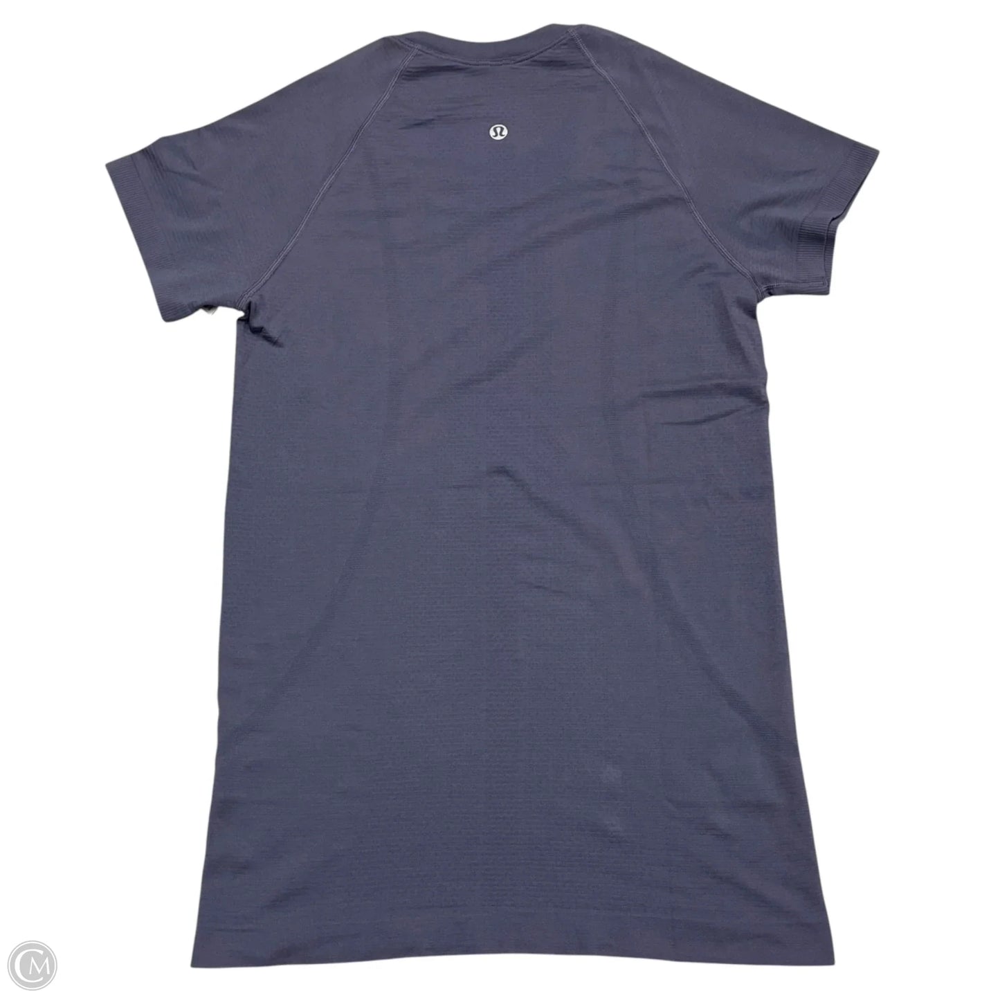Athletic Top Short Sleeve By Lululemon In Purple, Size: M