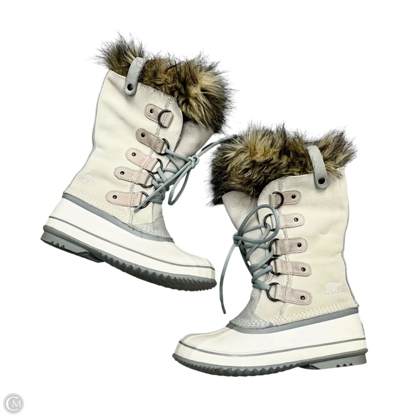 Boots Snow By Sorel In Cream, Size: 7