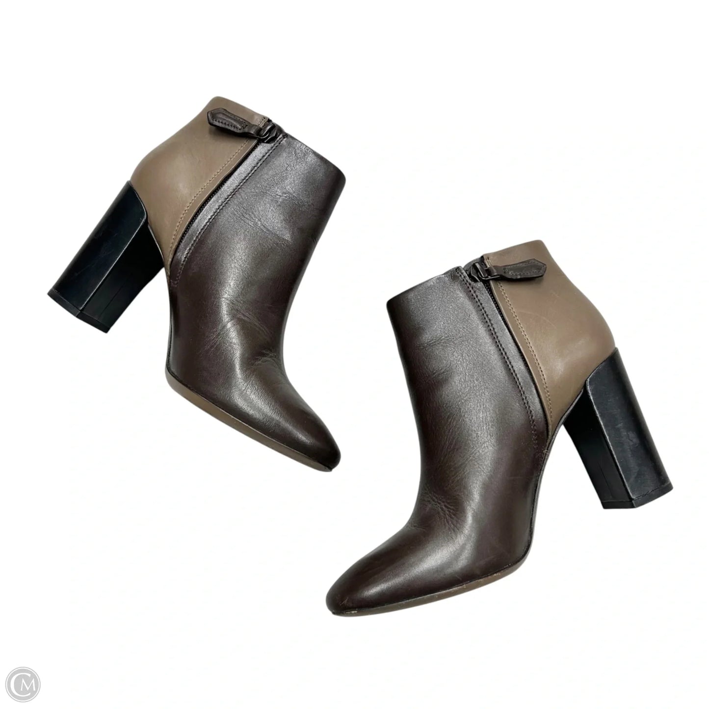 Boots Designer By Tory Burch In Brown, Size: 7