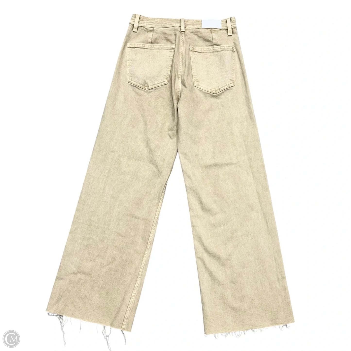 Jeans Wide Leg By Pistola In Tan Denim, Size: 2