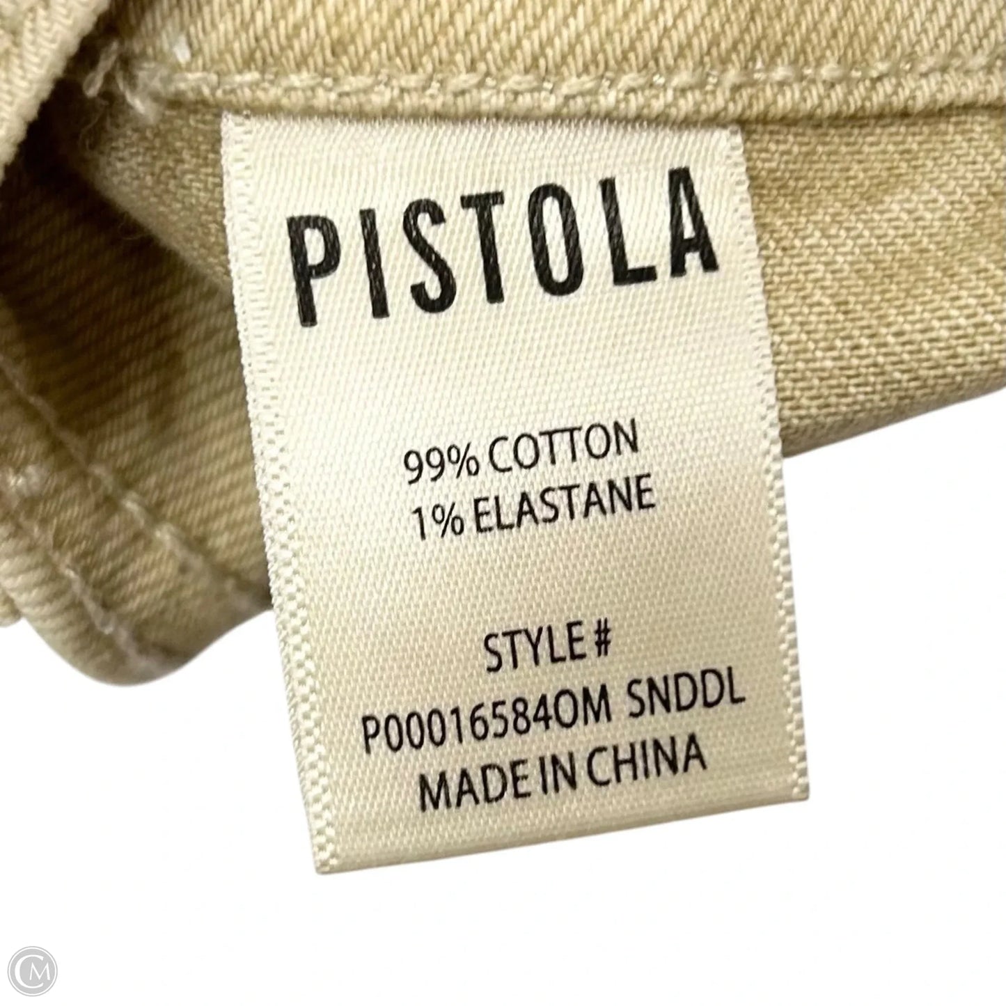 Jeans Wide Leg By Pistola In Tan Denim, Size: 2