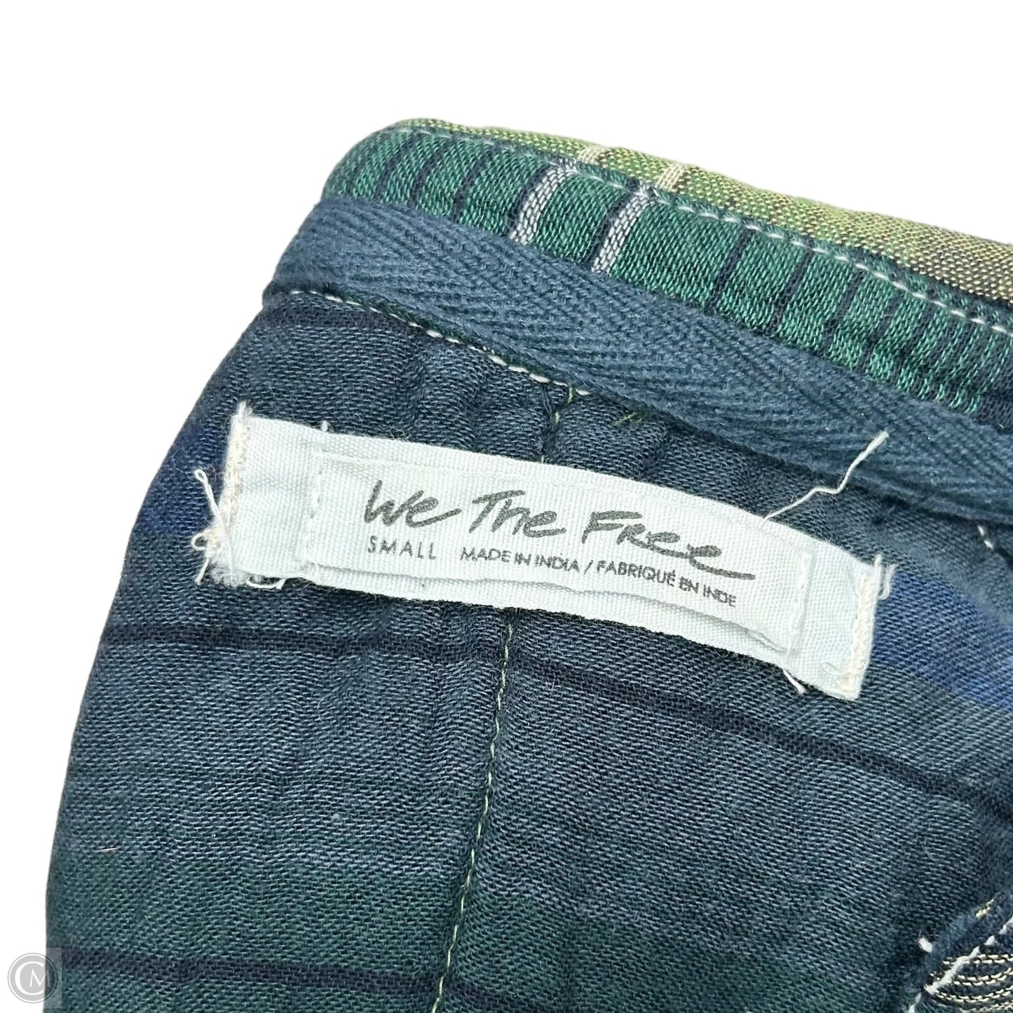 Top Long Sleeve By We The Free In Blue & Green, Size: S