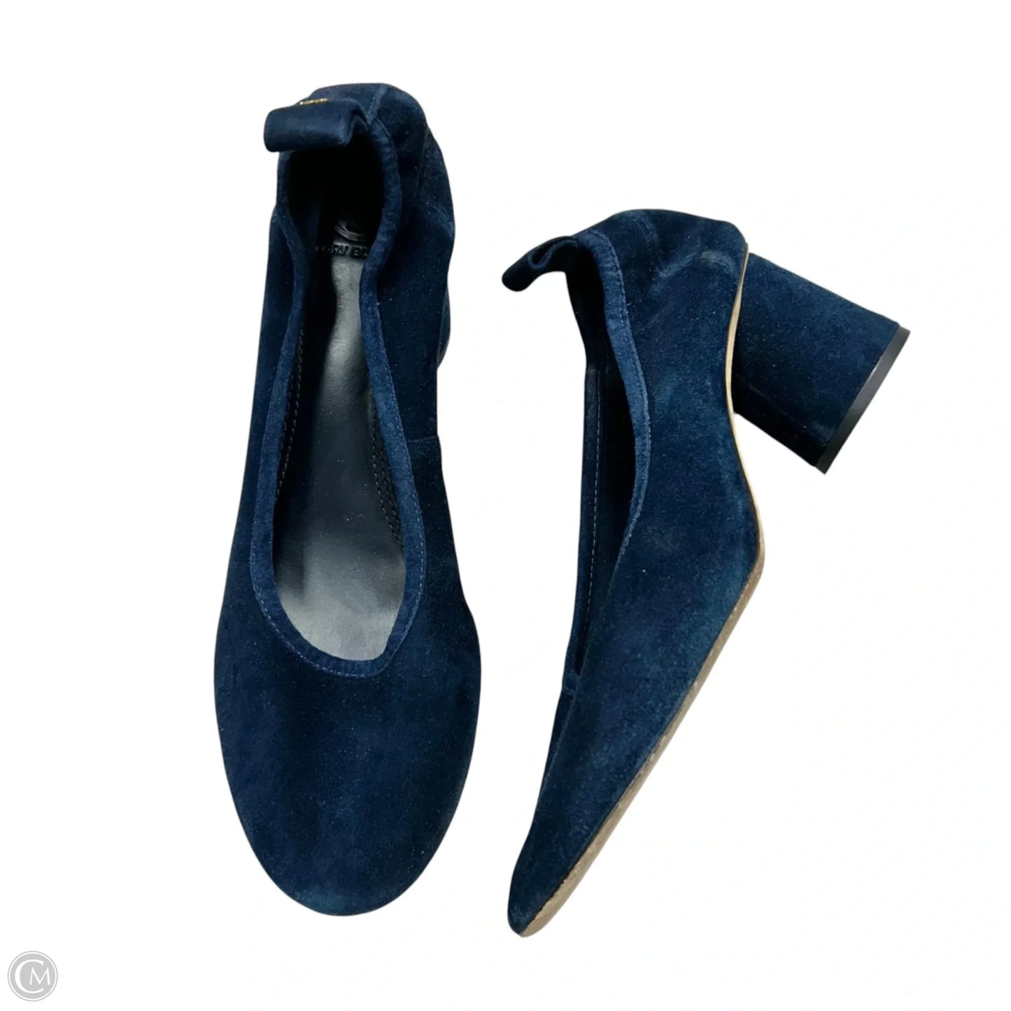 Shoes Designer By Tory Burch In Navy, Size: 10.5