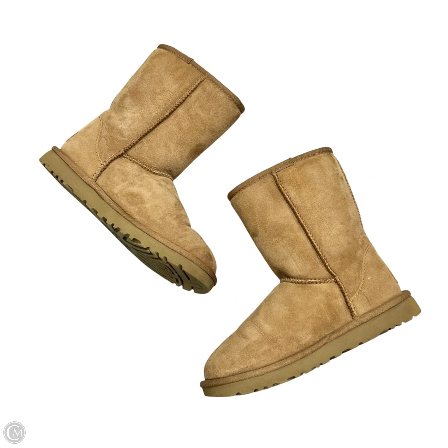 Boots Designer By Ugg In Tan, Size: 5