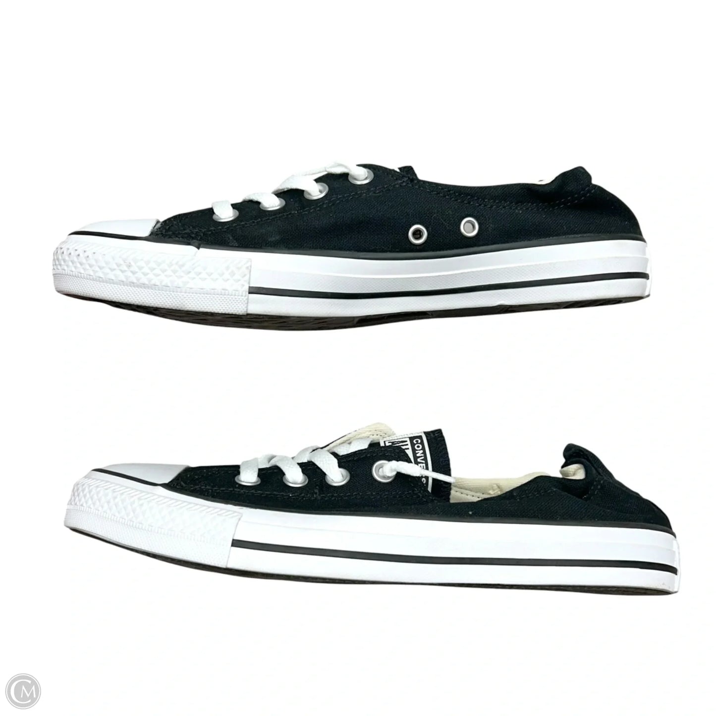 Shoes Sneakers By Converse In Black & White, Size: 10