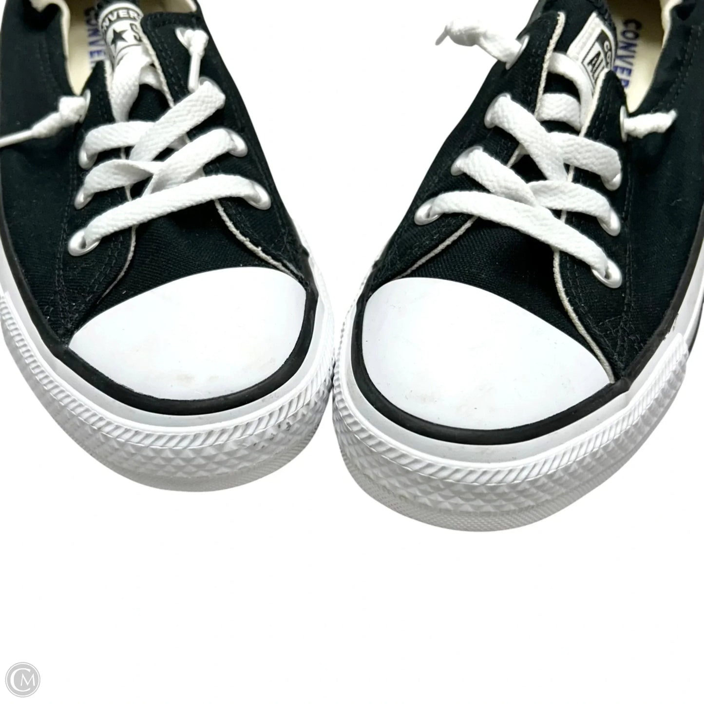 Shoes Sneakers By Converse In Black & White, Size: 10
