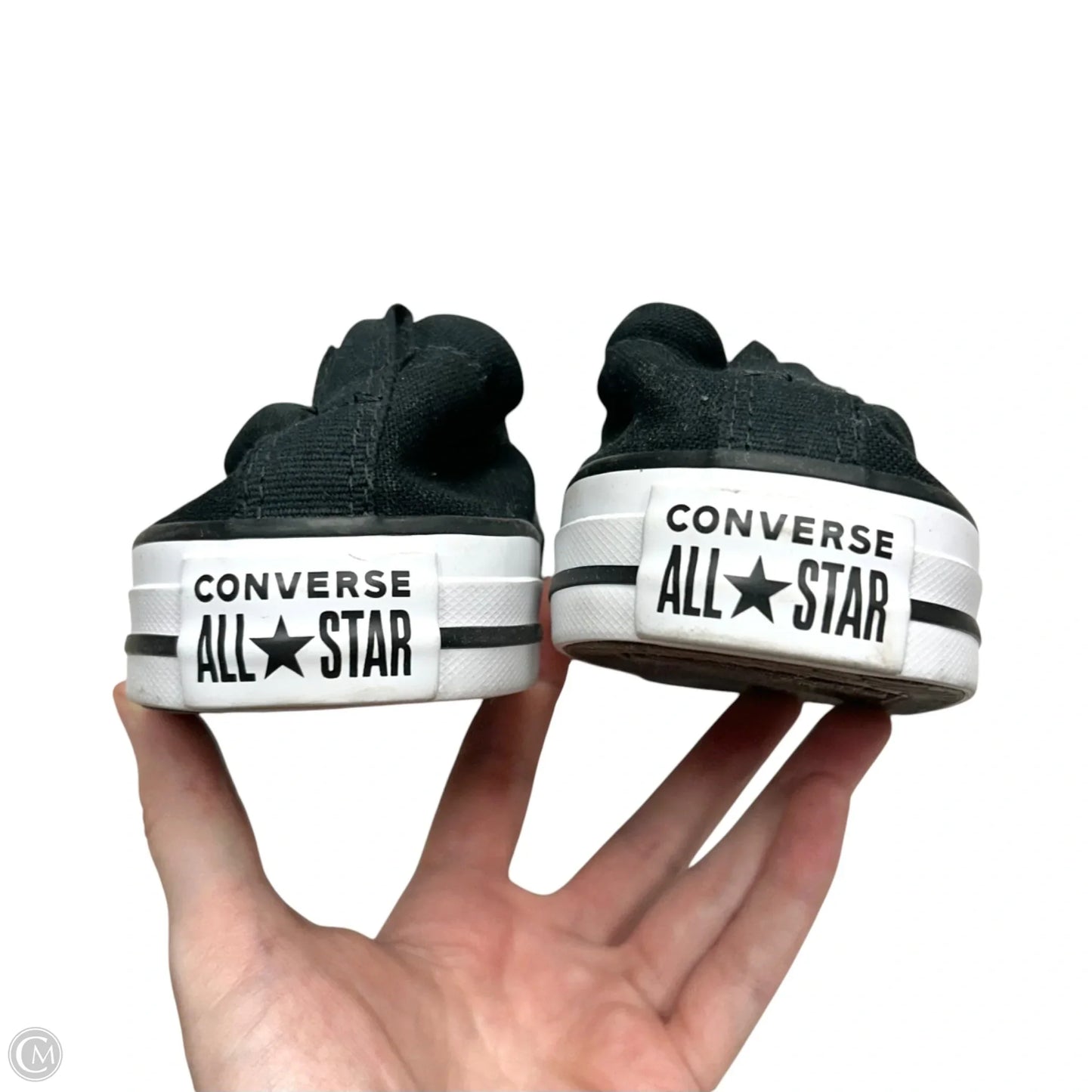 Shoes Sneakers By Converse In Black & White, Size: 10