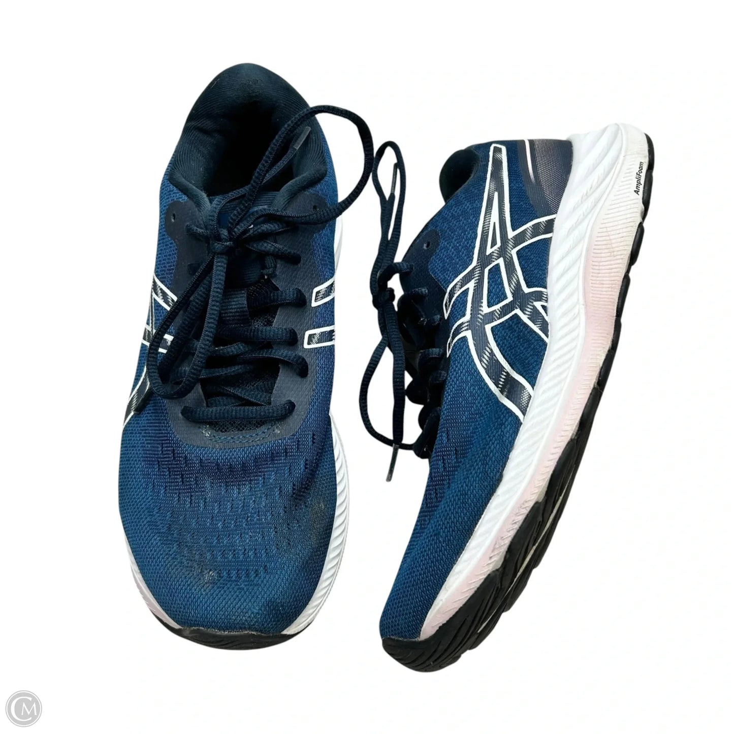 Shoes Athletic By Asics In Navy, Size: 8