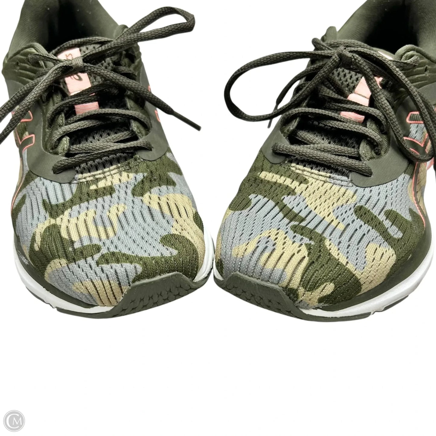 Shoes Athletic By Asics In Camouflage Print, Size: 7