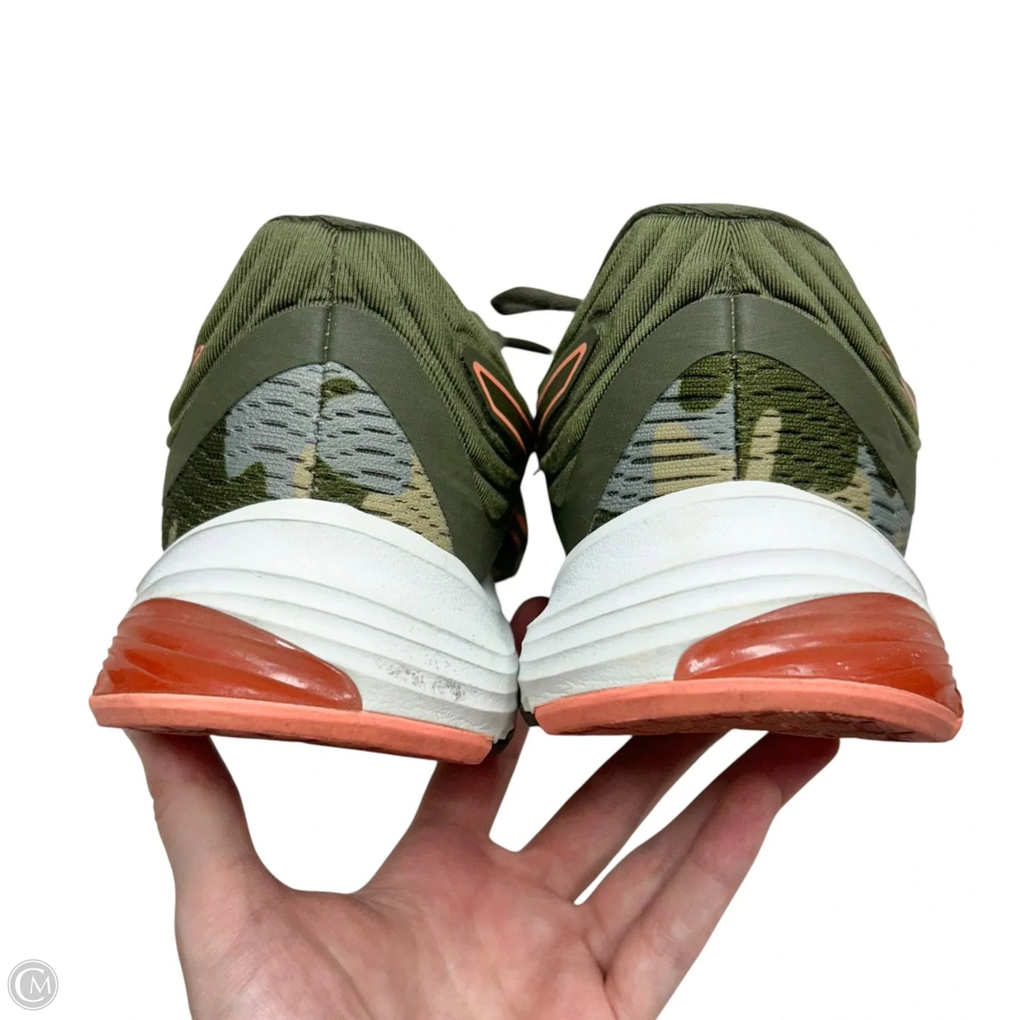 Shoes Athletic By Asics In Camouflage Print, Size: 7