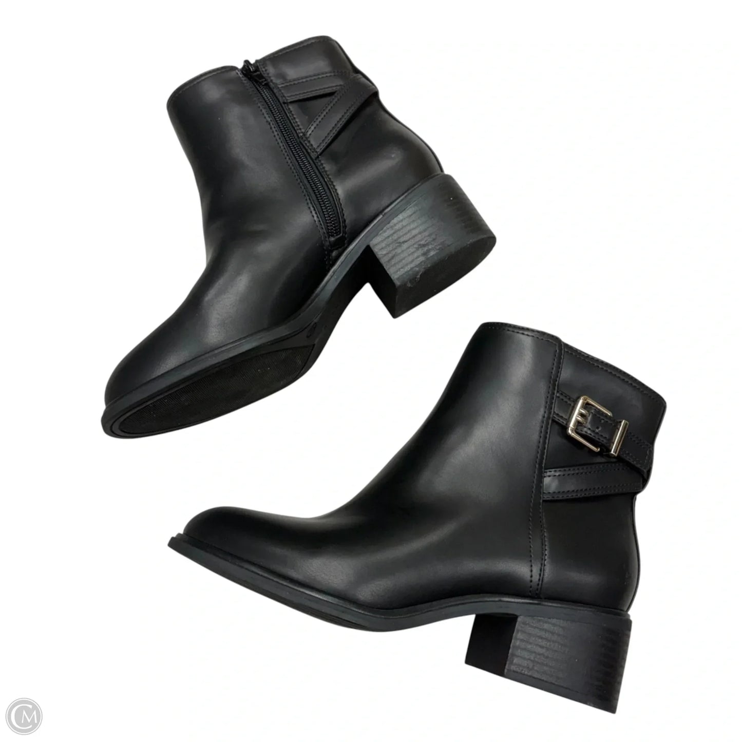Boots Ankle Heels By Kelly And Katie In Black, Size: 8
