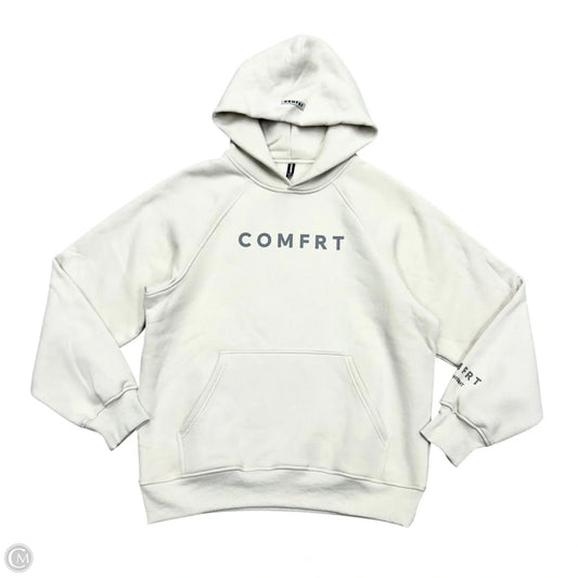 Sweatshirt Hoodie By Comfrt In Taupe, Size: Xl