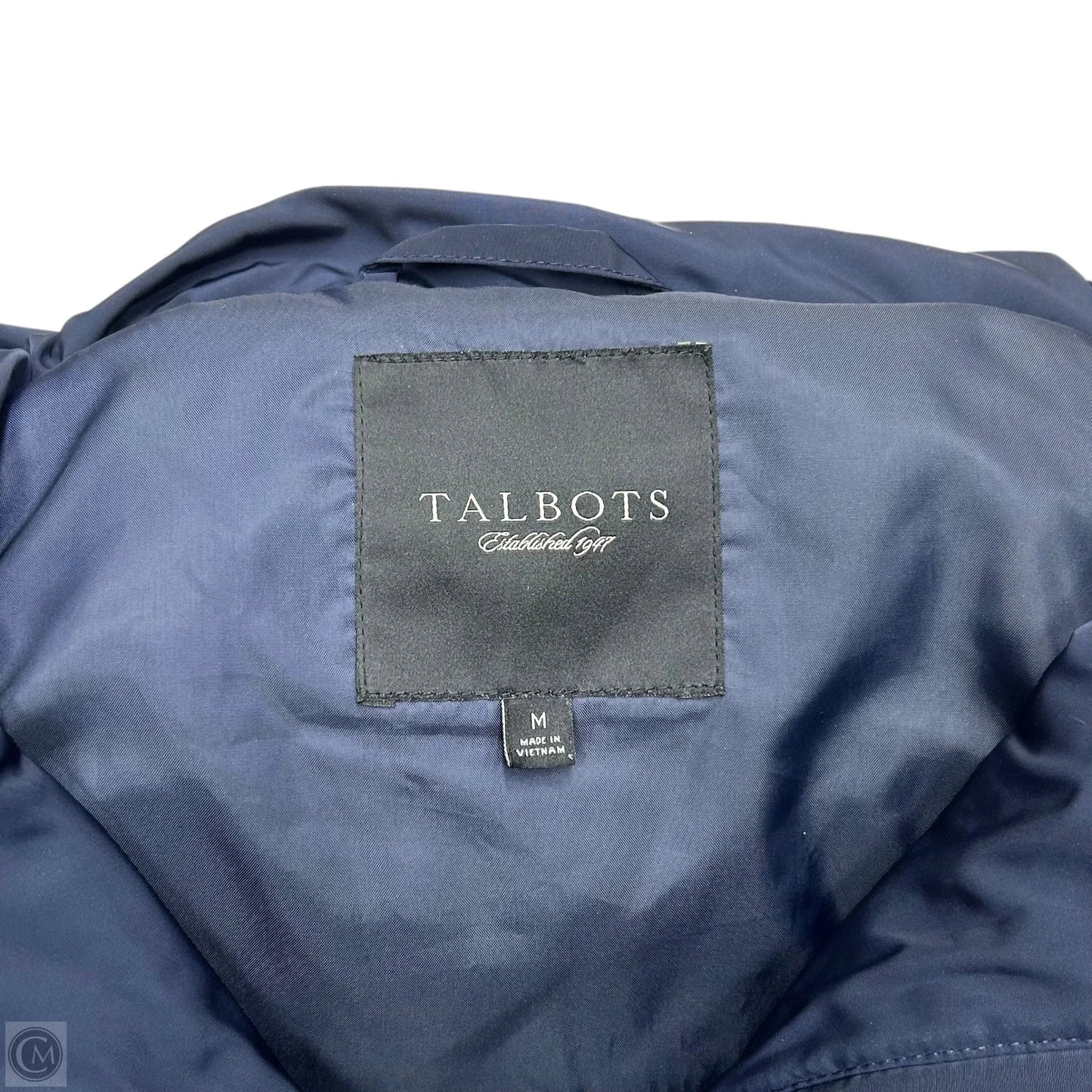 Vest Puffer & Quilted By Talbots In Navy, Size: M