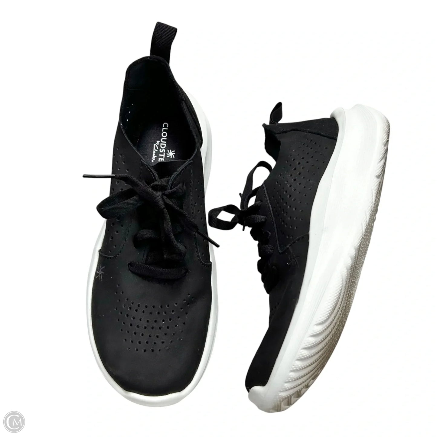 Shoes Athletic By Clarks In Black, Size: 6.5