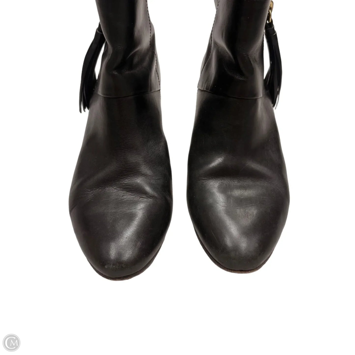 Boots Designer By Coach In Black, Size: 7