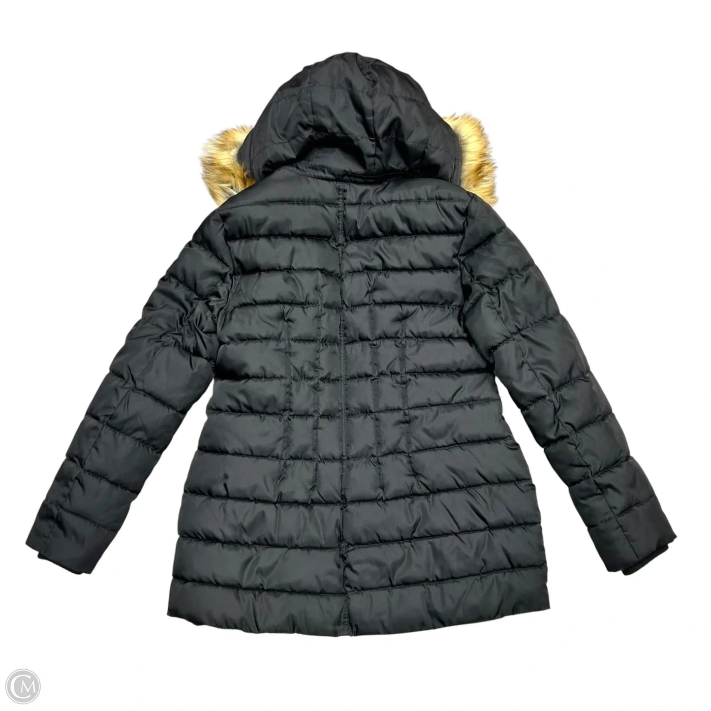 Coat Parka By Vince Camuto In Black, Size: L