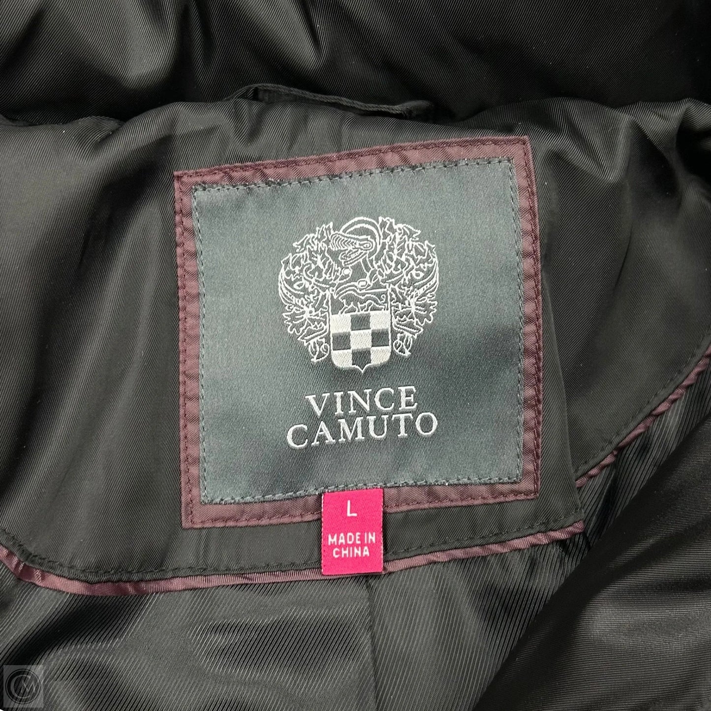 Coat Parka By Vince Camuto In Black, Size: L