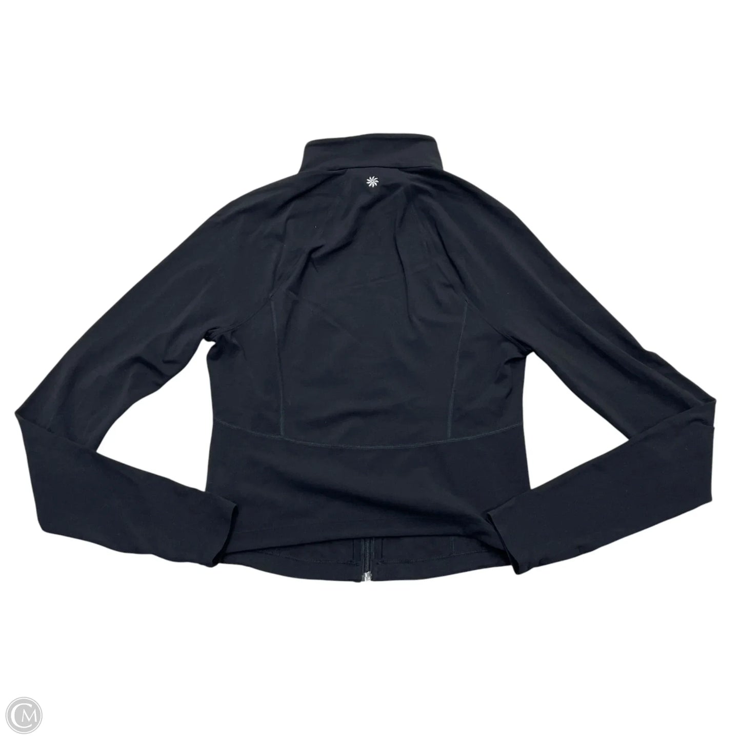 Athletic Jacket By Athleta In Black, Size: M
