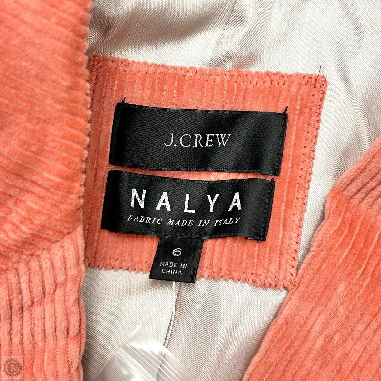 Blazer By J. Crew In Coral, Size: S