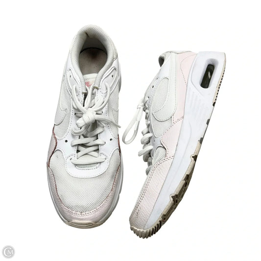 Shoes Athletic By Nike In Pink & White, Size: 8.5