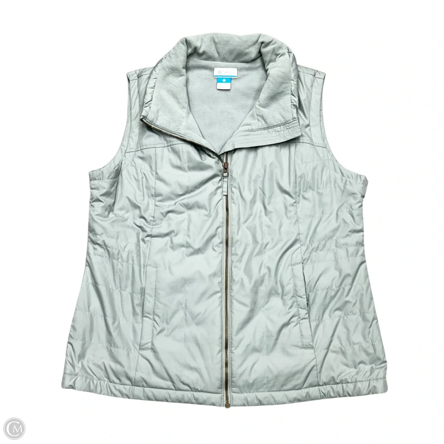 Vest Puffer & Quilted By Columbia In Grey, Size: Xl