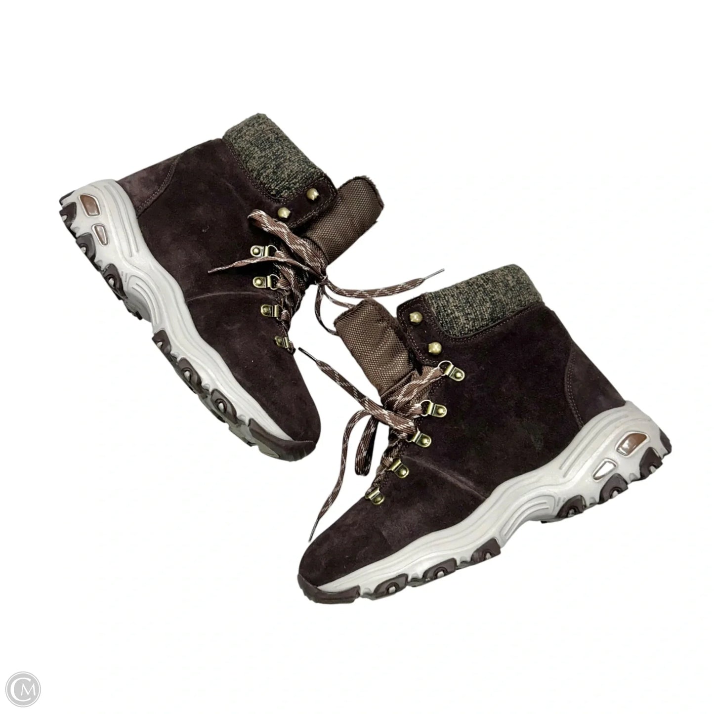 Boots Snow By Skechers In Brown, Size: 10