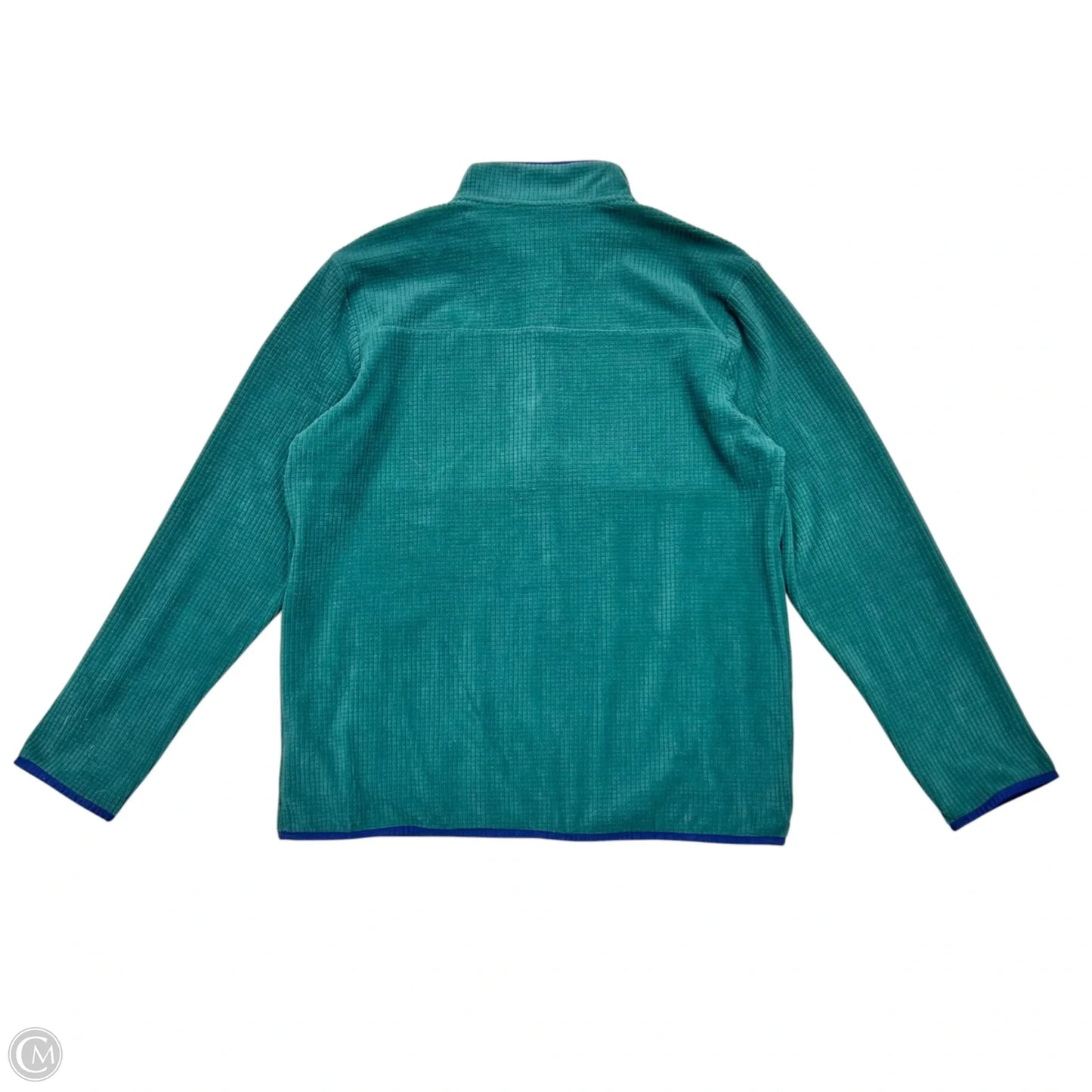 Jacket Fleece By Vineyard Vines In Green, Size: L