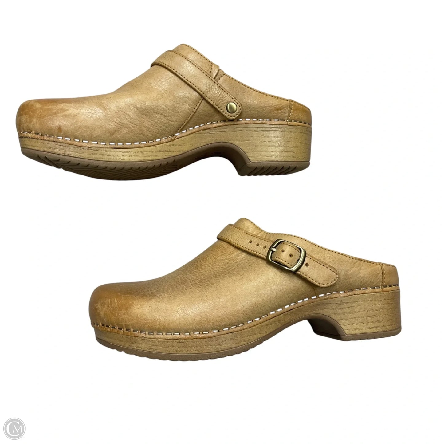 Shoes Heels Block By Dansko In Tan, Size: 6.5