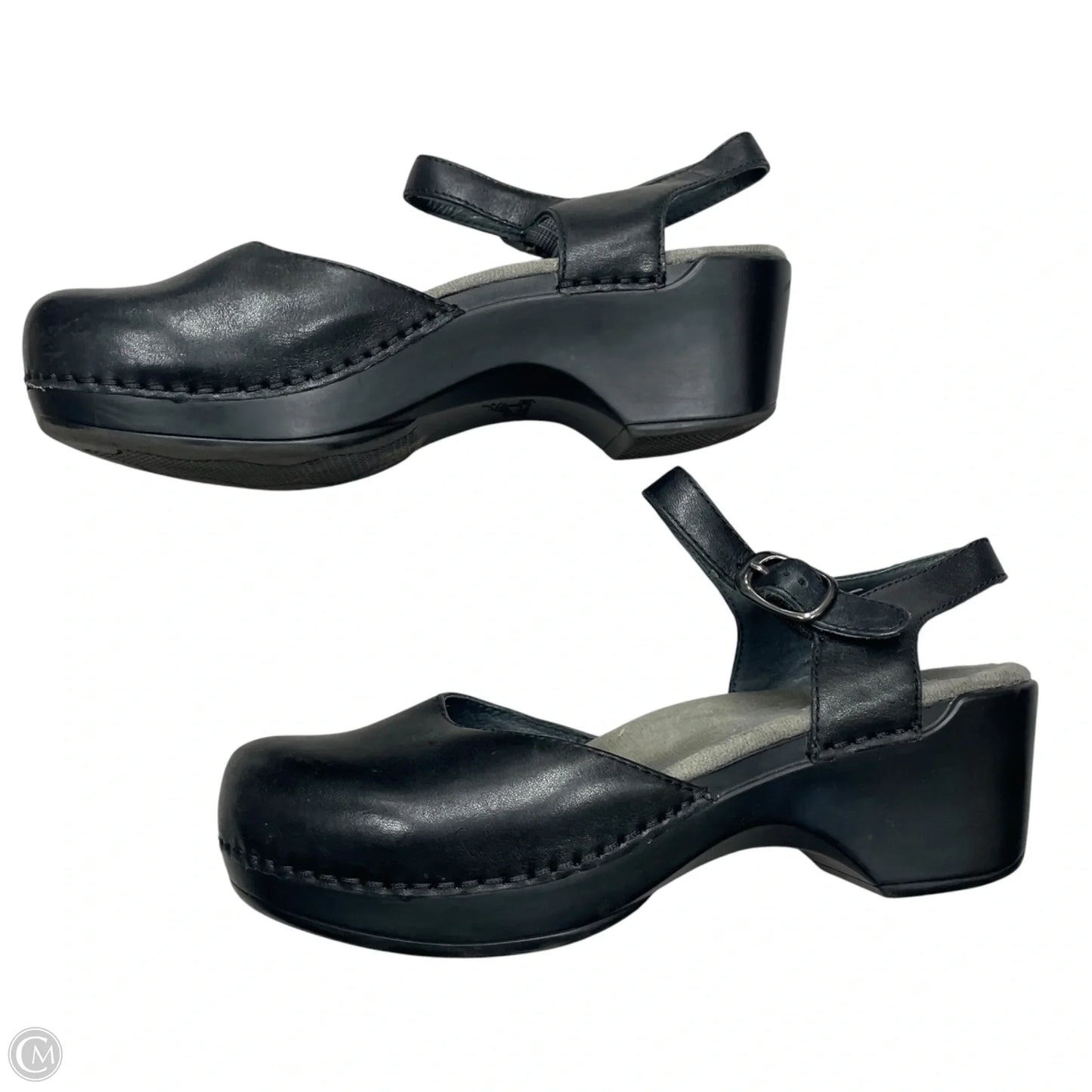 Shoes Heels Block By Dansko In Black, Size: 6.5