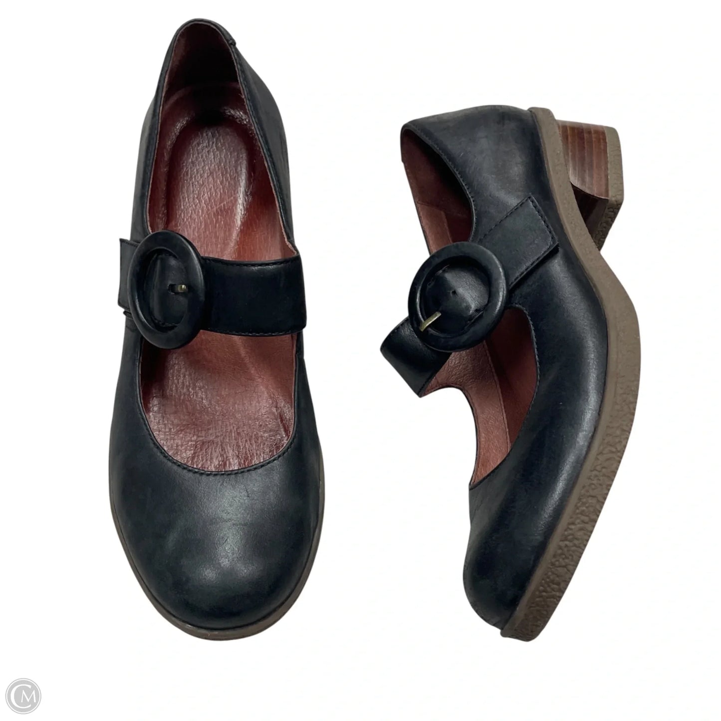 Shoes Heels Block By Dansko In Black, Size: 6.5