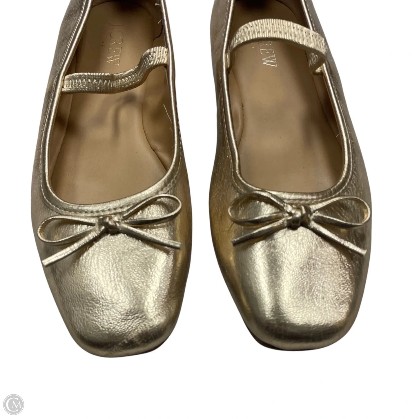 Shoes Flats By J. Crew In Gold, Size: 7