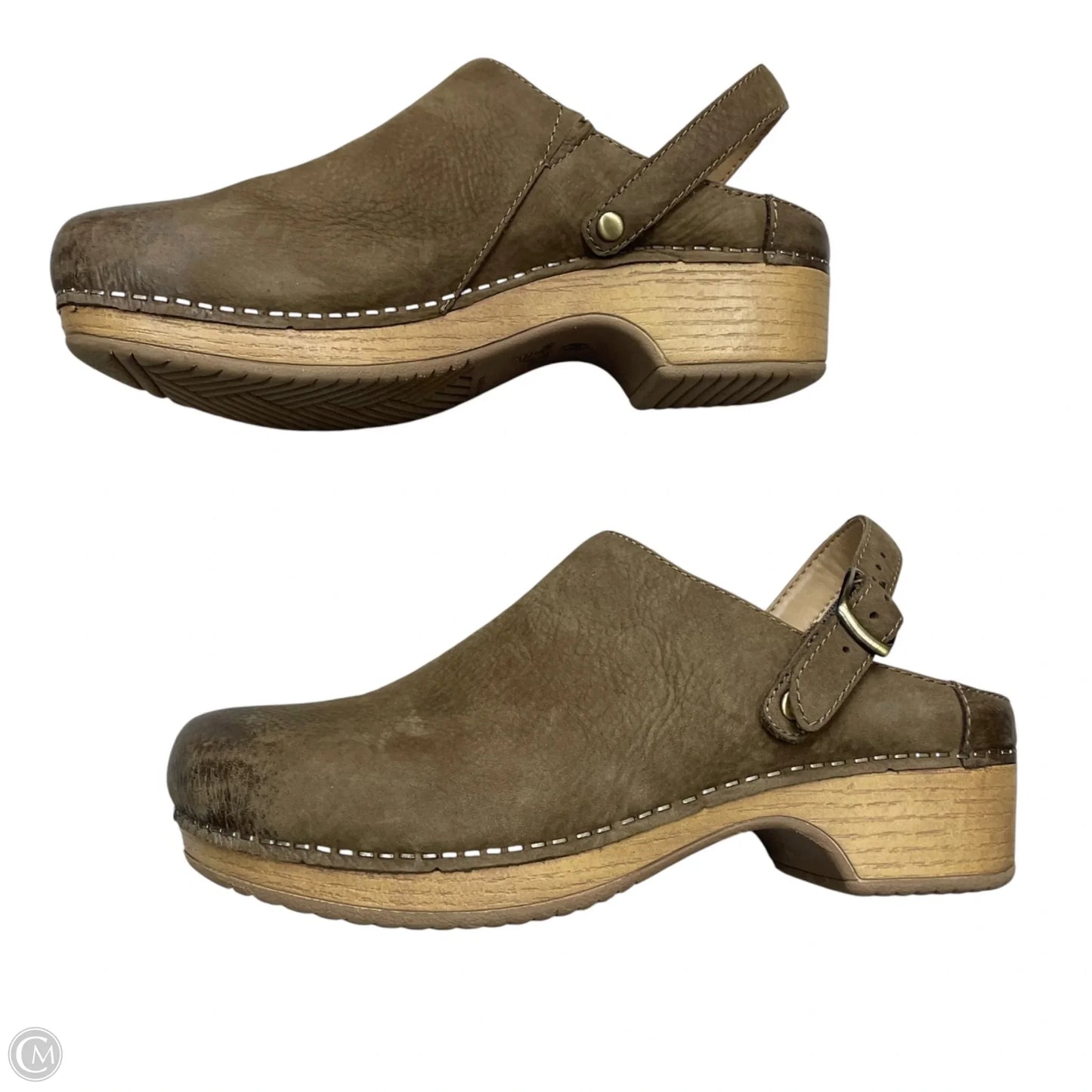 Shoes Heels Block By Dansko In Brown, Size: 6.5