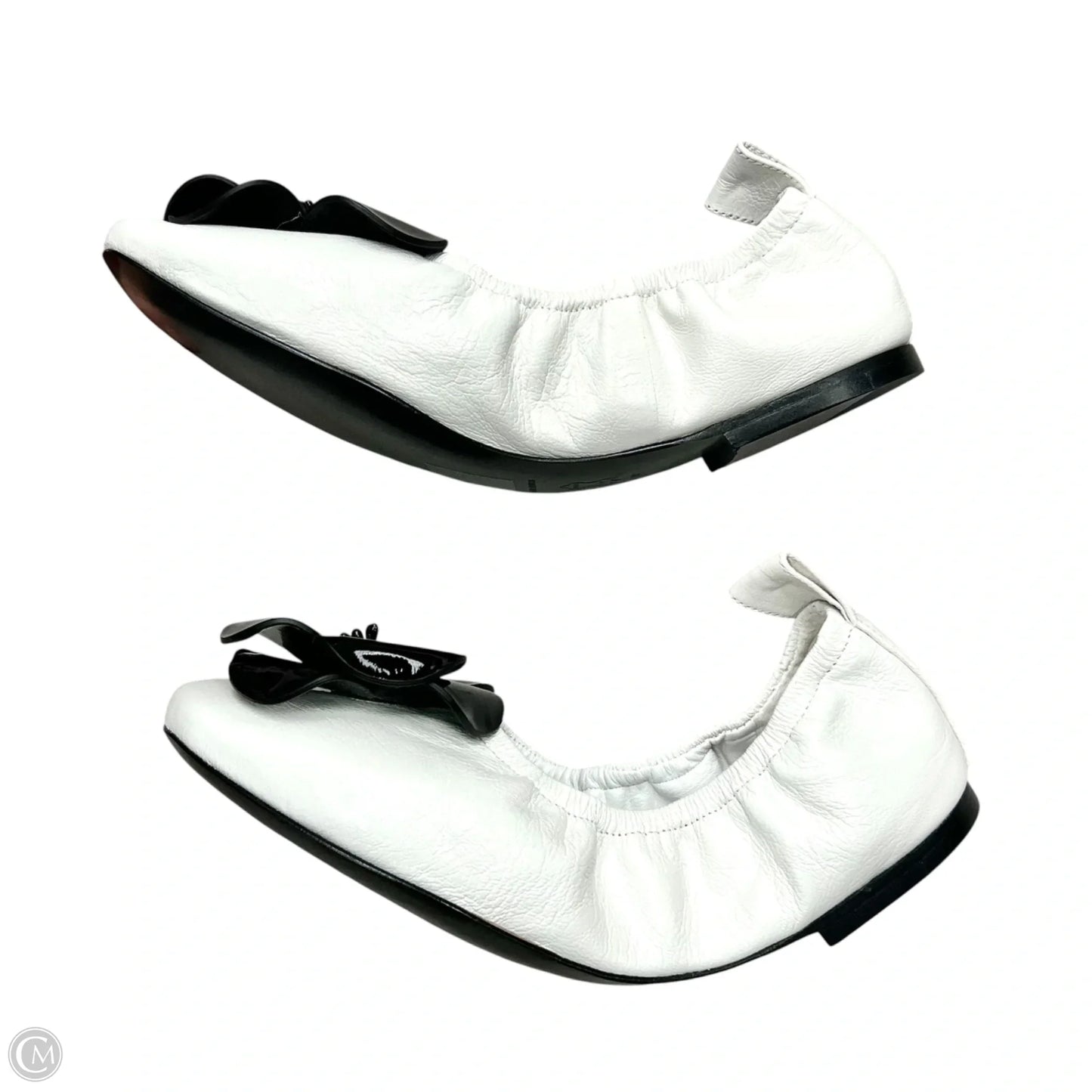Shoes Designer By Tory Burch In Black & White, Size: 6