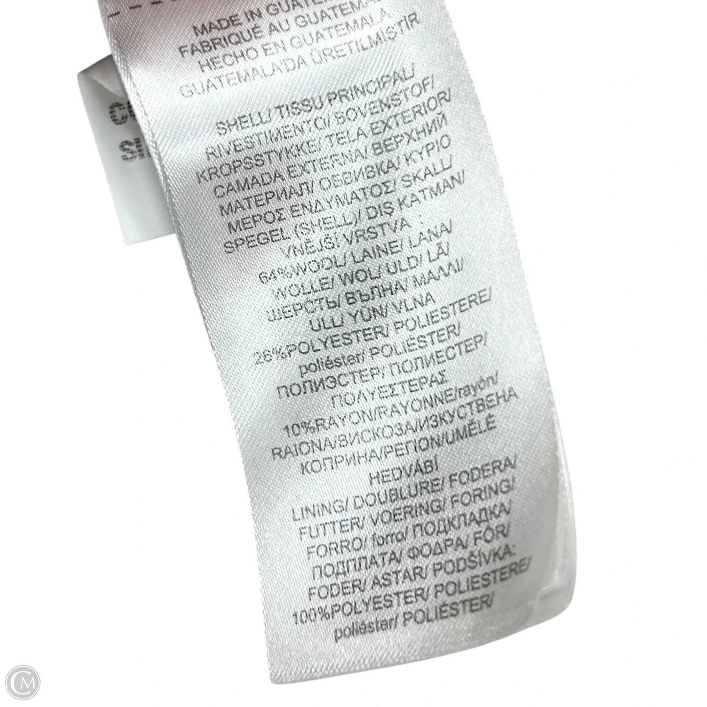 Coat Peacoat By Lauren By Ralph Lauren In Tan, Size: L