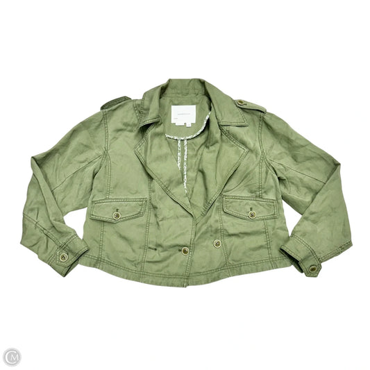 Blazer By Anthropologie In Green, Size: Xxs