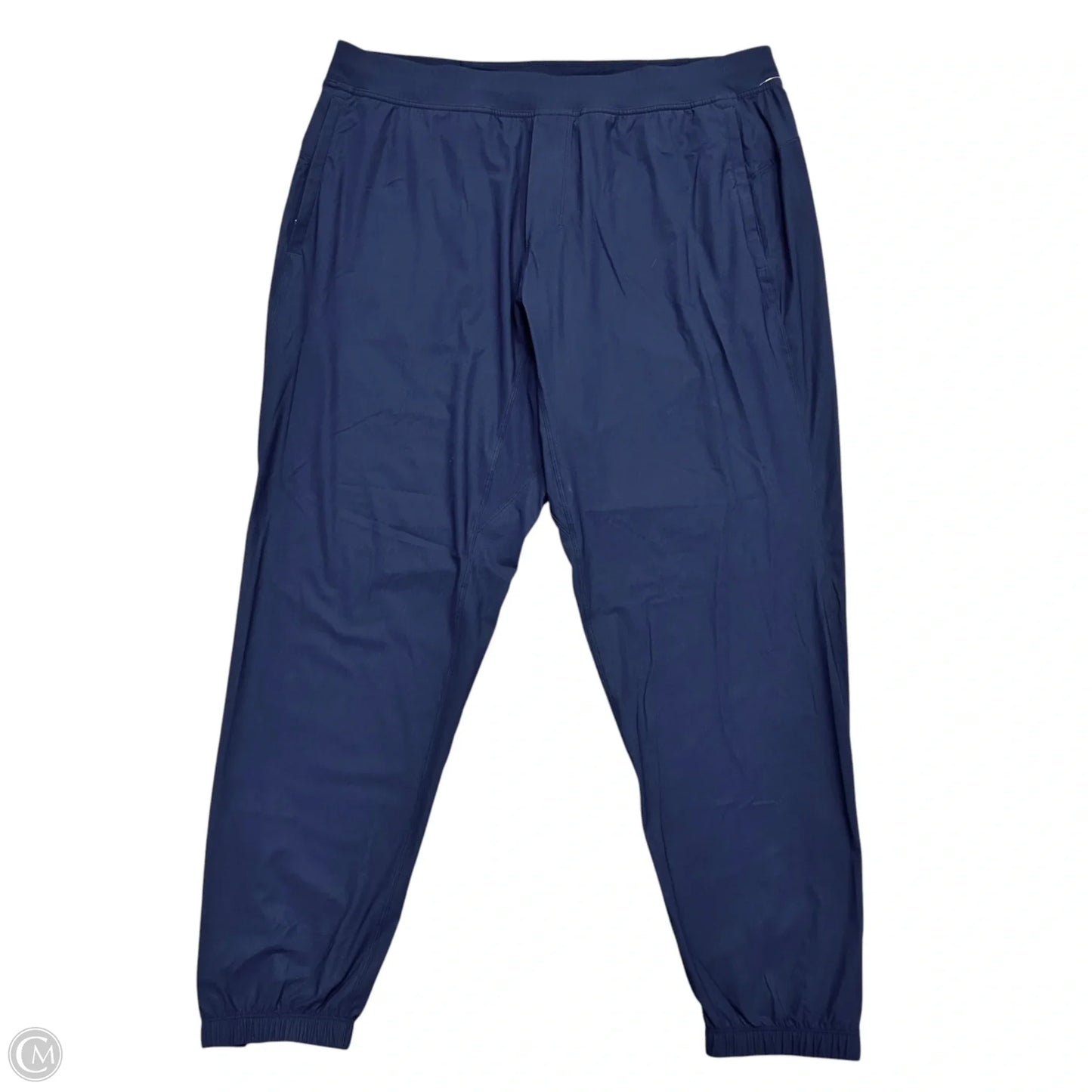 Athletic Pants By Lululemon In Navy, Size: Xxl