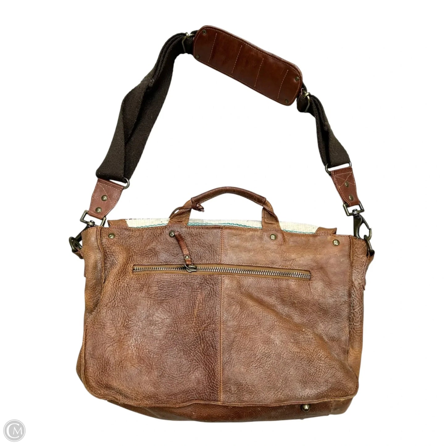 Crossbody Leather By Will, Size: Large