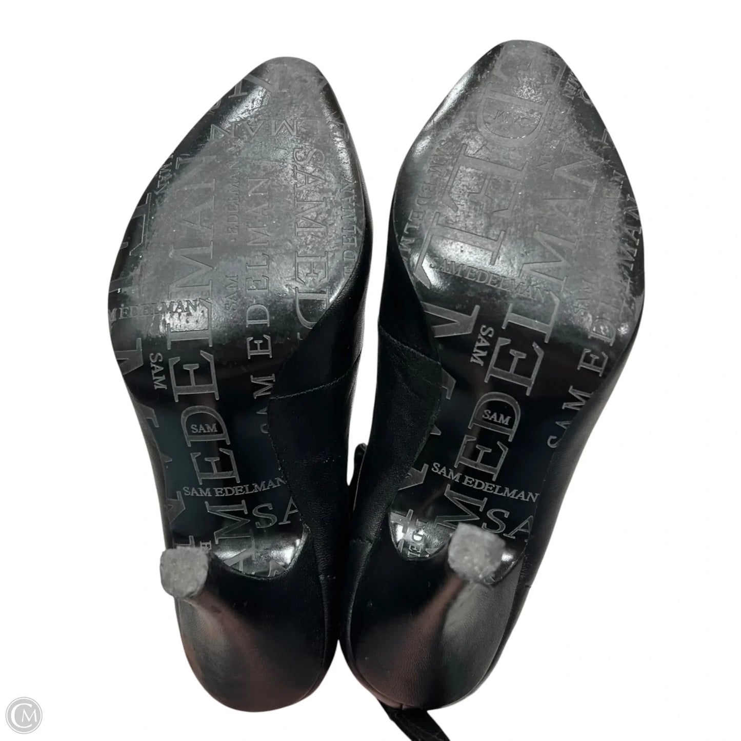 Boots Ankle Heels By Sam Edelman In Black, Size: 7