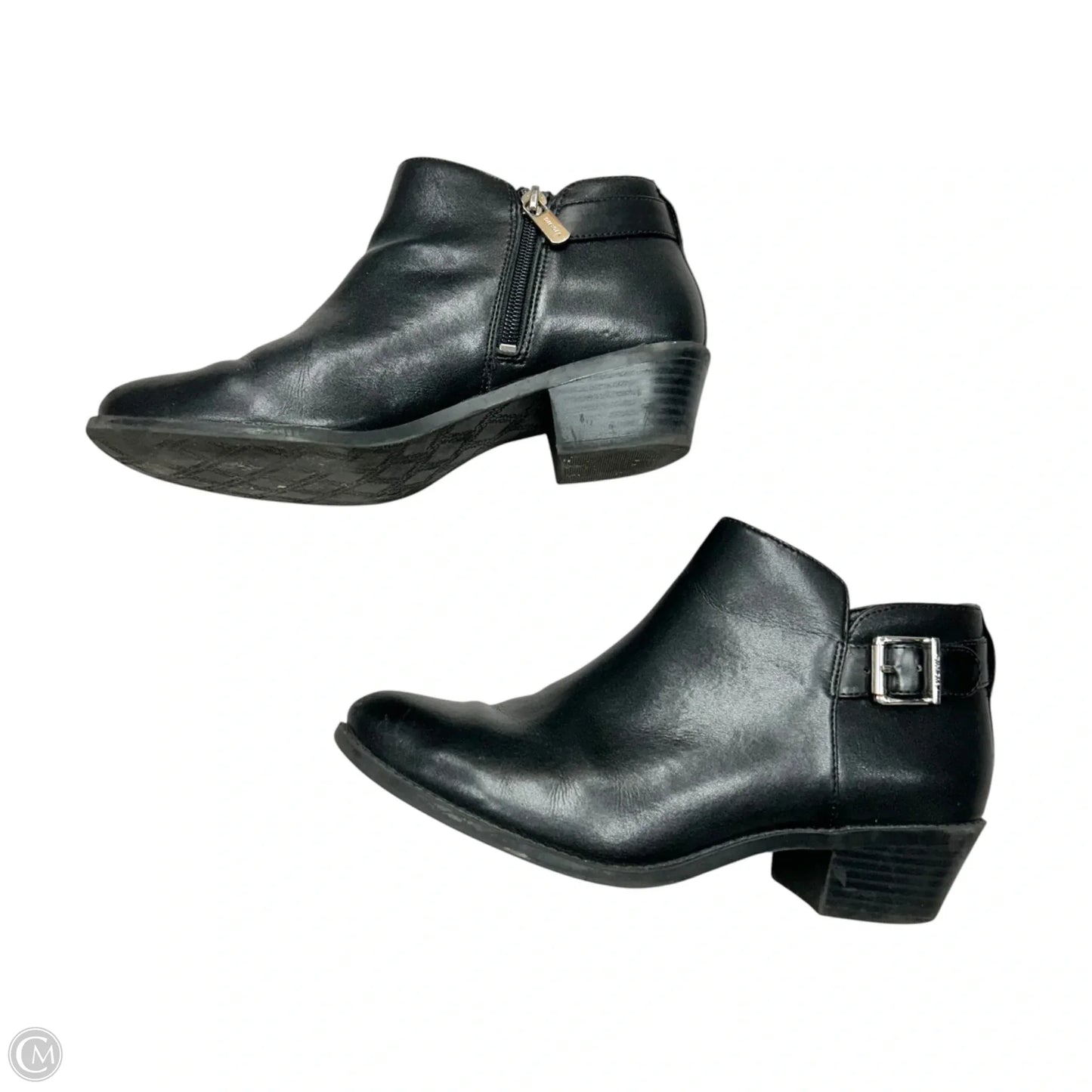 Boots Ankle Heels By Vionic In Black, Size: 8