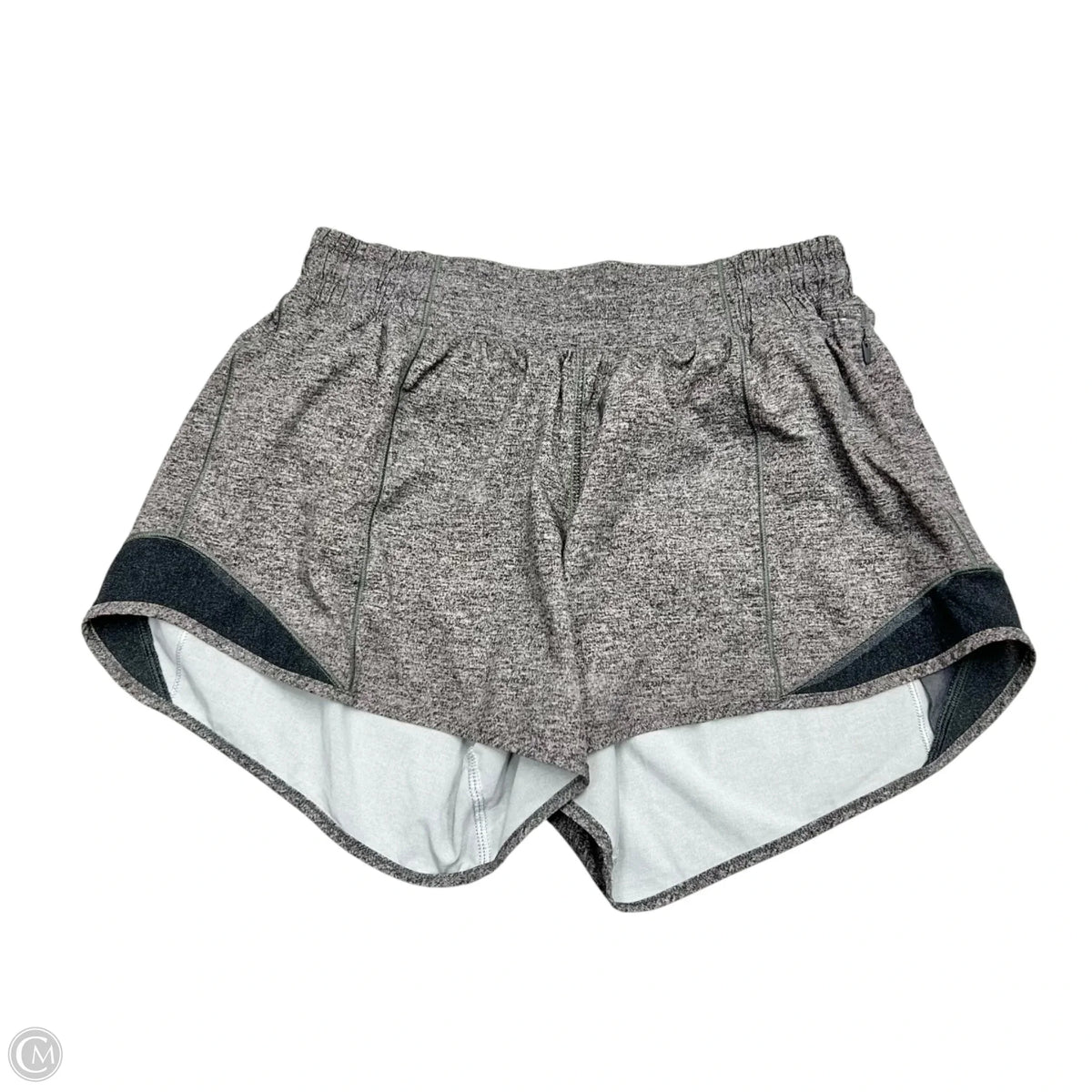 Athletic Shorts By Lululemon In Grey, Size: SL