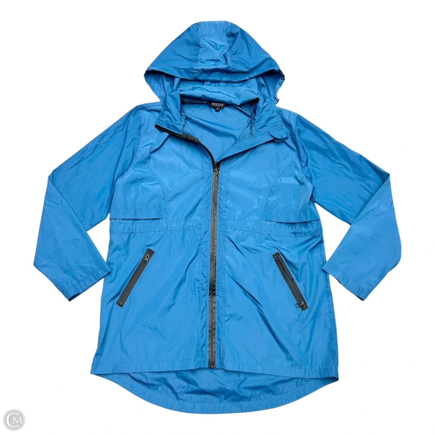 Jacket Windbreaker By Avoogue In Blue, Size: L