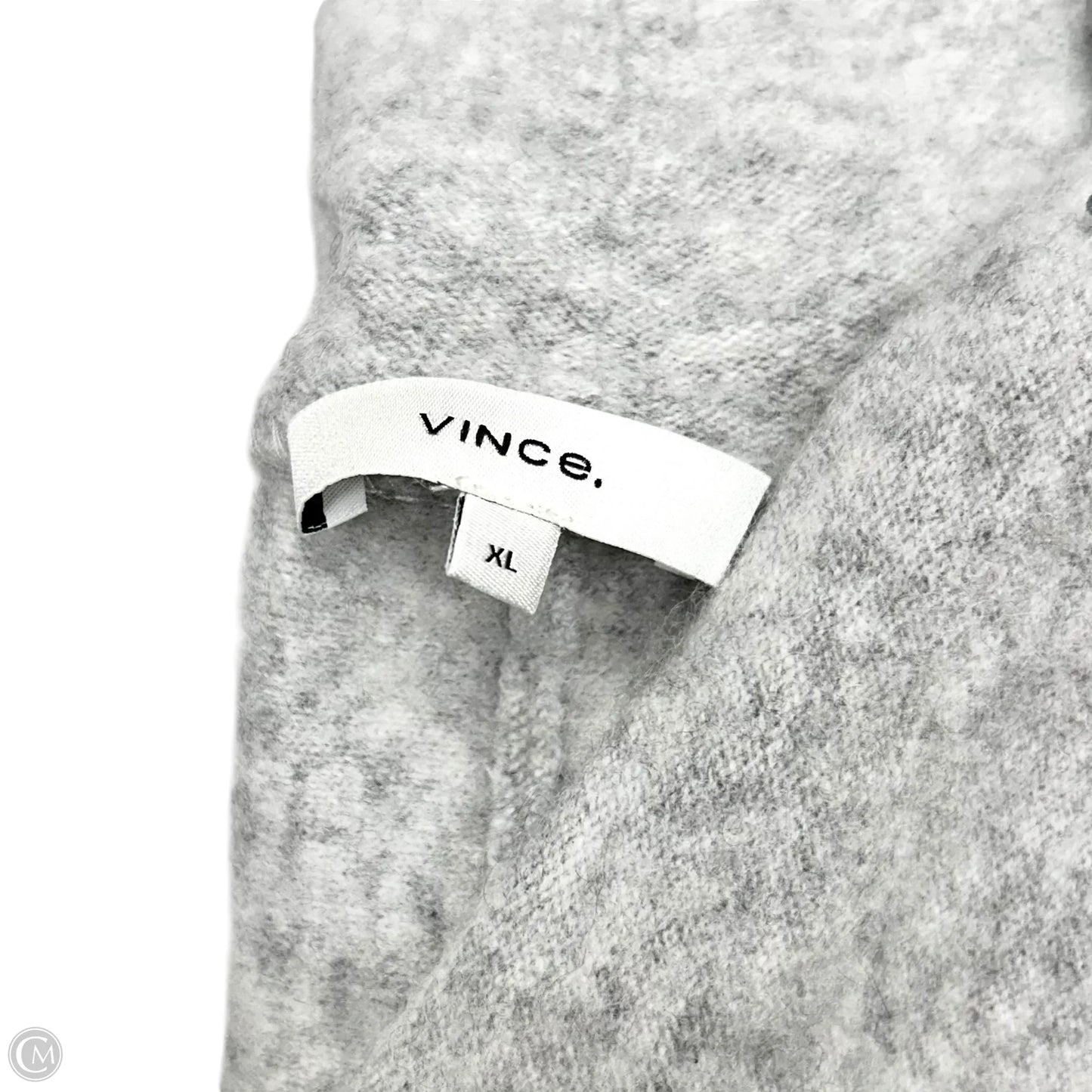 Sweater Cashmere By Vince In Grey, Size: Xl