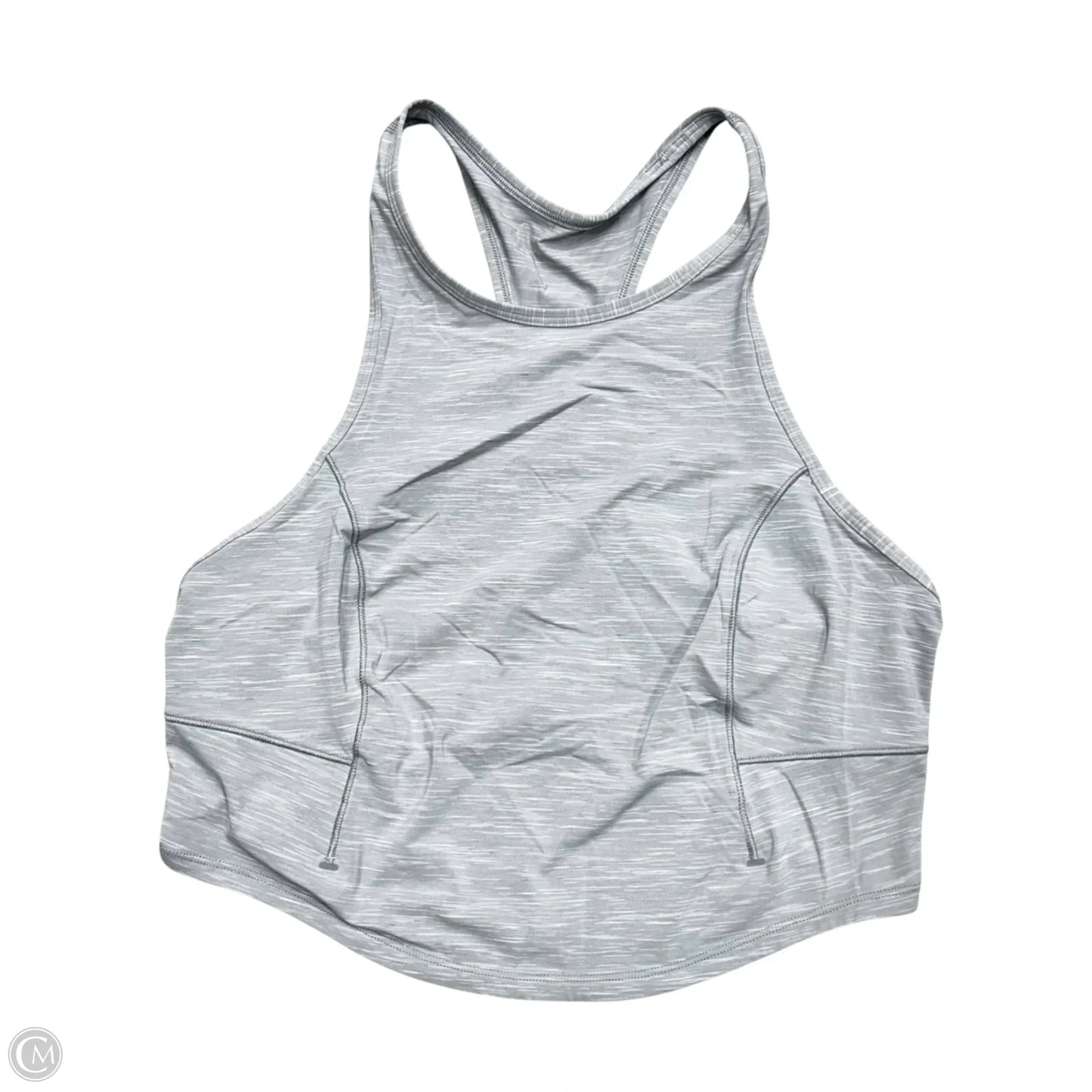 Athletic Tank Top By Lululemon In Grey, Size: S